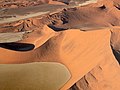 Aerial photograph Sossusvlei