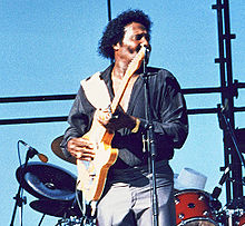 Albert Collins v roce 1990