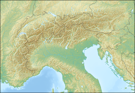 Dent d'Hérens ubicada en Alpes