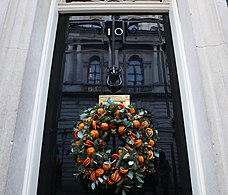 Christmas wreath from Dartmoor, 2019.