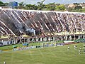 Derbi a l'estadi Prudentão entre Corinthians i Palmeiras el 2009.