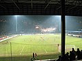 Blick in das Stadion von der Nordtribüne (März 2010)