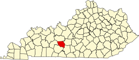 Koort vun Edmonson County