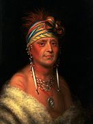 Monchousia, capo del popolo Kaw c. 1822