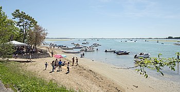 La plage au sud de Sant'Erasmo