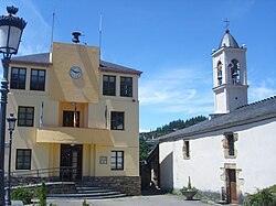 Skyline of Santa Eulalia de Oscos