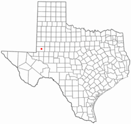 Poloha Andrews v rámci štátu USA Texas