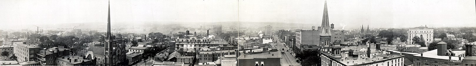 Panorama van Utica, 1909