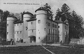 The Chateau of Montfort in the early 20th century