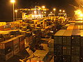 Containerterminal im Hafen von Tema, Juni 2008
