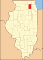Территория округа Кейна с 1841 года