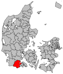 Aabenraa – Mappa