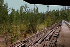 Abandoned football ground