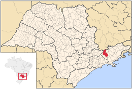 São José dos Campos – Mappa