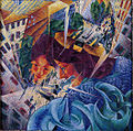 Umberto Boccioni, Simultanvisionen, um 1912