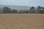 Swanborough Manor and the Dovecote to North West of the House