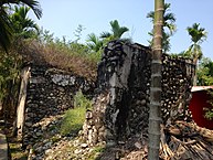 Überreste eines Wasserspeichers aus der Qing-Zeit