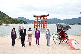 Jill Biden lors du sommet du G7 de 2023 au Japon.