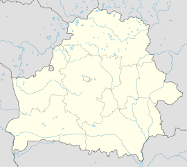 Poloha mesta v rámci Bieloruska