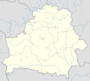 Пінськ (Пинськ). Карта розташування: Білорусь