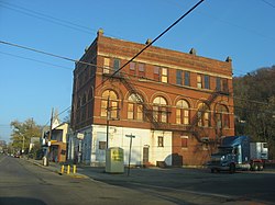 Main Street in the historic district