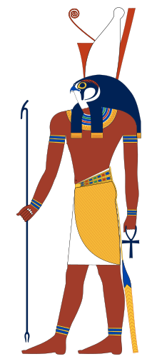 Horus standing.svg