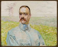 Portret brygadiera Józefa Piłsudskiego, 1916, Muzeum Narodowe w Warszawie