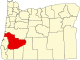 State map highlighting Douglas County