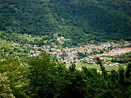 A general view of Mercus-Garrabet