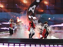 Pirates of the Sea, Latvia, Eurovision 2008.jpg