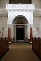 Sankt Matthæus Kirke. Entrance under the organloft