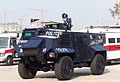 警察機動部隊撤遜裝甲車（俗稱煞臣、殺神），現在於警察機動部隊基地的裝甲車展覽閣展覽。