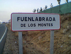 Skyline of Fuenlabrada de los Montes