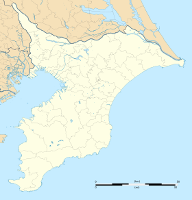 voir sur la carte de la préfecture de Chiba