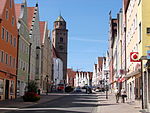 Reichsstraße Richtung Liebfrauenmünster