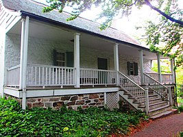 Rear porch