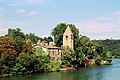 Abbaye de l'Ile Barbe à Lyon.