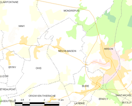 Neuve-Maison – Mappa