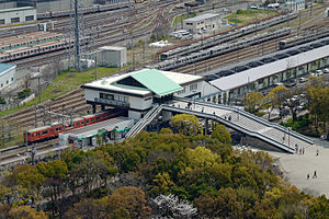 車站全景(2010年3月）