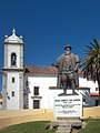 مجسمهٔ‌واسکو دو گاما در زادگاهش، سینش، پرتغال