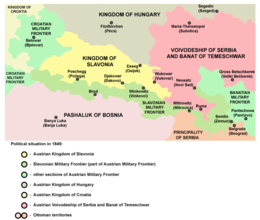 Regno di Slavonia - Localizzazione