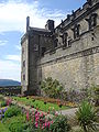 Les jardins du château.