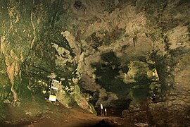 One of the chambers of the Tabon Cave Complex Site