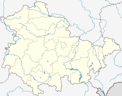 Apolda is located in Thuringia