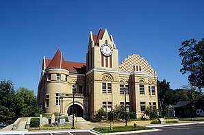 Wilkes County Courthouse, gelistet im NRHP Nr. 80001267[1]