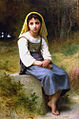 Meditation by William-Adolphe Bouguereau