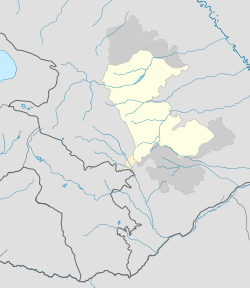 Место блокирования дороги (Нагорно-Карабахская Республика)