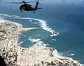 Image 30US Army helicopter shortly before Battle of Mogadishu in 1993. (from History of Somalia)