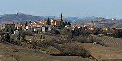 Skyline of Castel Rocchero