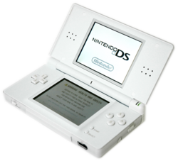 Nintendo DS Lite.